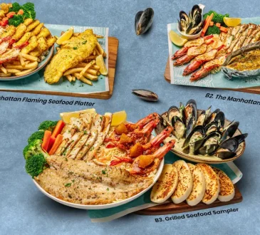 Diverse Seafood Menu